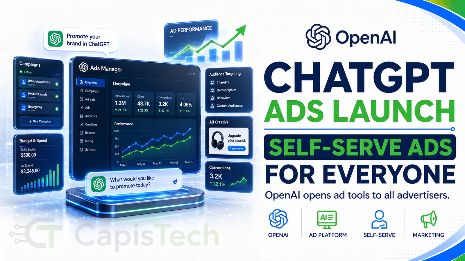 ChatGPT Ads Launch: OpenAI Opens Self-Serve Advertising to Everyone
